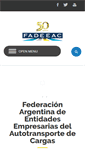 Mobile Screenshot of fadeeac.org.ar